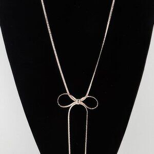 Bow Necklace